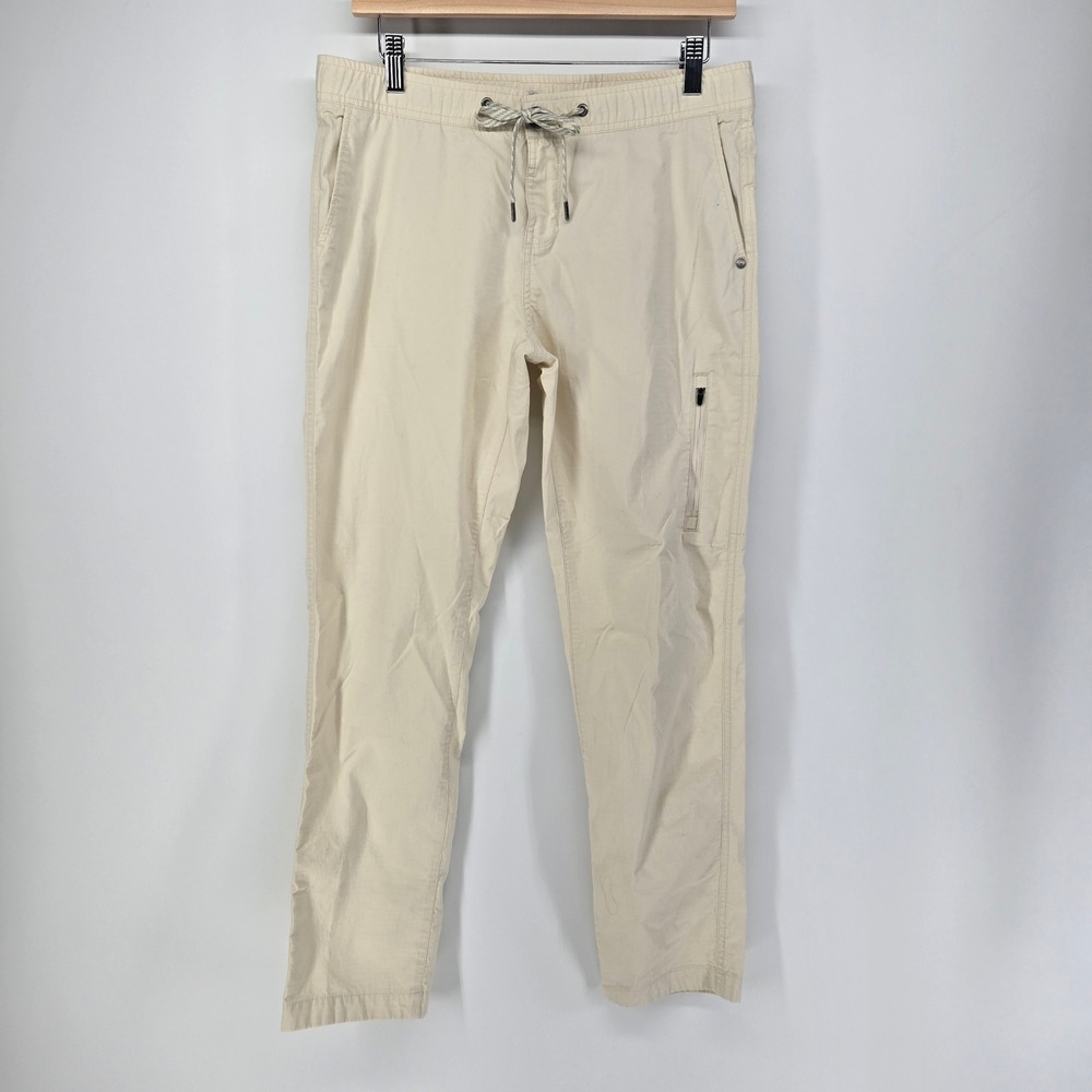 Vuori Ripstop Pants Women M Beige VW401 Hiking Outdoor Utility Trousers